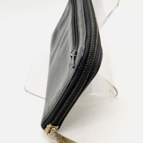 Converted CHANEL Black Caviar Leather Long Zippy Wallet - Picture 6 of 12
